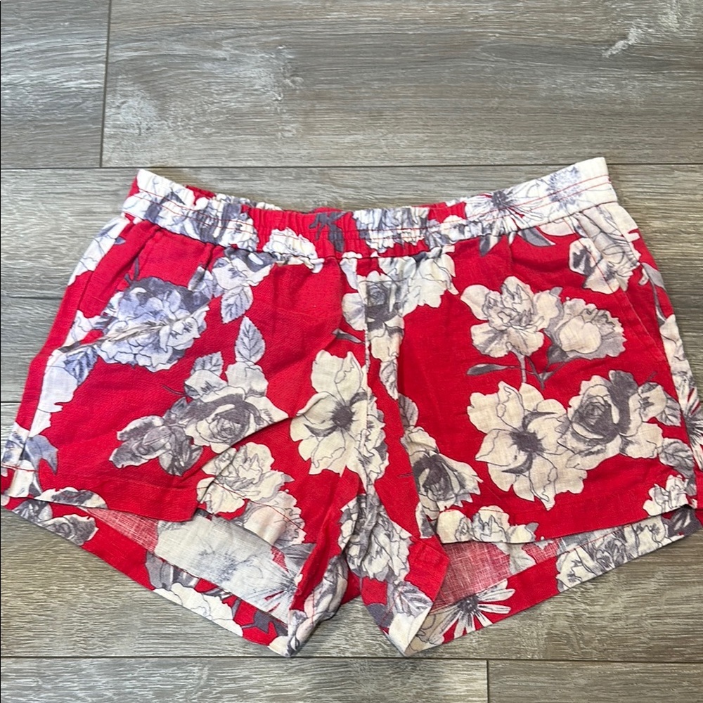 NEW YEAR 20%OFF! Kut from the Kloth High Waist Red and White Shorts